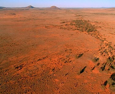 Red earth outback track