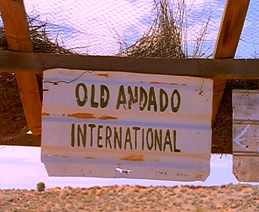 Old Andado station Simpson Desert airport