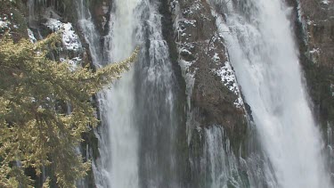 Waterfall up close
