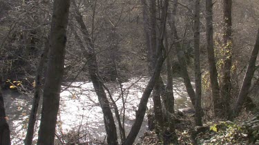 A rushing California river