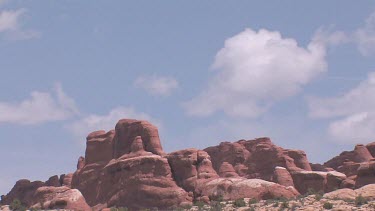 Rocky Canyon; sheer and deep; monumental buttes, boulders, and big sky