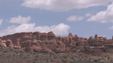 Rocky Canyon; sheer and deep; monumental buttes, boulders, and big sky