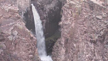 Waterfall in the Sangre de Cristo mountains
