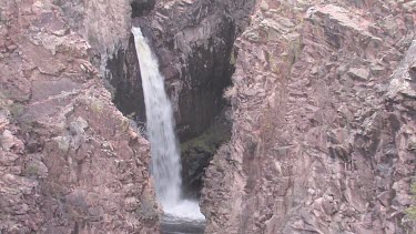 Waterfall in the Sangre de Cristo mountains