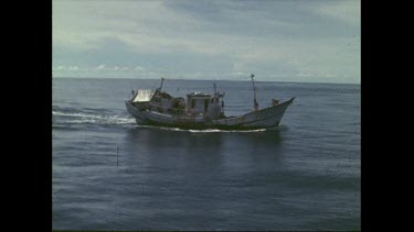 Illegal fishing boat