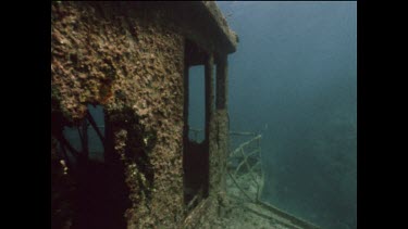exploration of an underwater shipwreck