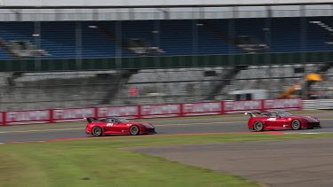Ferrari 599xx No 21 & 45, Silverstone Circuit, England