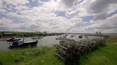 Paddy'S Hole Harbour & Teesport, South Gare, Redcar, England