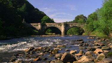 Bridge & River Swale, Richmond, North Yorkshire, England