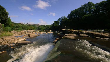 River Swale, Richmond, North Yorkshire, England