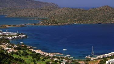 Yachts In Mirabello Bay & Kalydon, Elounda, Crete, Greece
