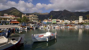Fishing Boats & Reflections, Elounda, Crete, Greece