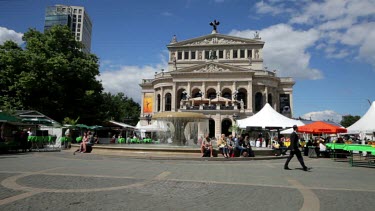 (Alte) Old Opera House, Opernplatz Square, Frankfurt, Germany