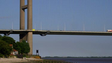 Humber Bridge, North Bank Support Towers, Hessle, Hull, England