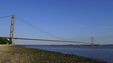 Humber Bridge & Estuary, Hessle, Hull, England