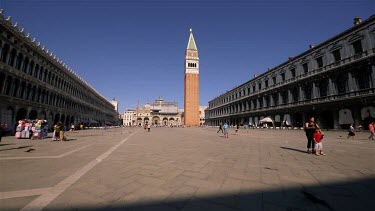 St Marks Square & Campanile, Venice, Italy