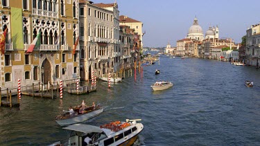 Ferries & Water Taxis, Grand Canal, Venice, Italy
