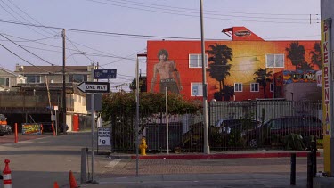 Jim Morrison Wall Mural, Venice Beach, Venice, California, Usa