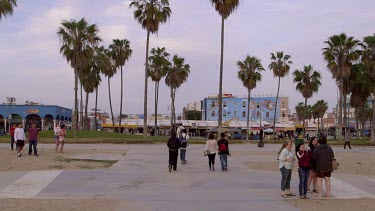 History Is Myth Mural & Boardwalk, Venice Beach, Venice, California, Usa
