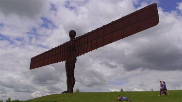 Antony Gormley Sculpture The Angel Of The North, Gateshead & Tyne And Wear, England