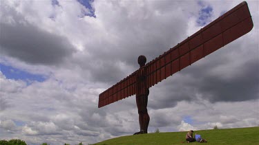 Antony Gormley Sculpture The Angel Of The North, Gateshead & Tyne And Wear, England
