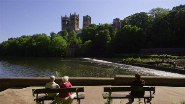 Durham Cathedral & River Wear, Durham, England