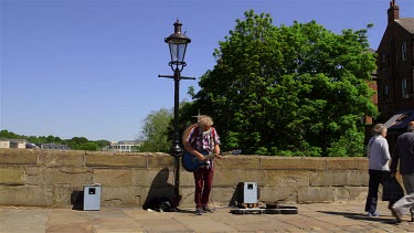 Street Performer, Durham, England