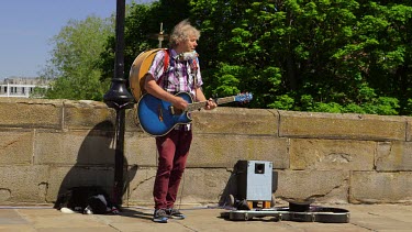 Street Performer, Durham, England
