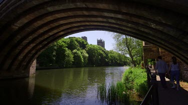 Durham Cathedral & River Weir, Durham, England
