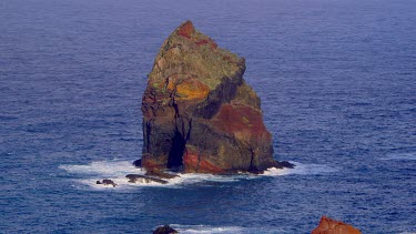 Rock At Ponta Do Castelo, Atlantic Ocean, Madeira, Portugal