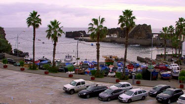 Harbour View On Dull Day, Camara De Lobos, Madeira, Portugal