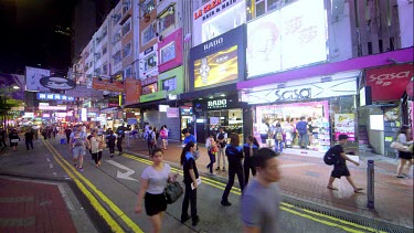 Pedestrians On Lockhart Road, Causeway Bay, Hong Kong, China