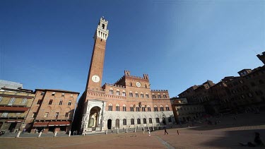 Palazzo Pubblico Tower, Siena, Tuscany, Italy