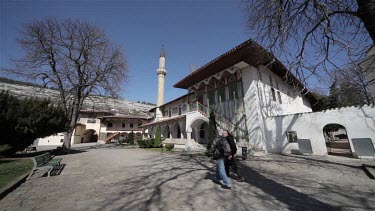 Great Mosque, Hansaray, Khan'S Palace, Bakhchisaray, Crimea, Ukraine