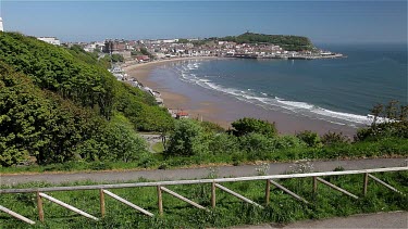 South Bay From Espanade, Scarborough, North Yorkshire, England