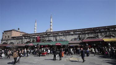 Stalls At The Spice Bazaar, Eminonu, Istanbul, Turkey