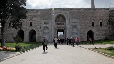 Topkapi Palace Main Exit Arch, Sultanahmet, Istanbul, Turkey