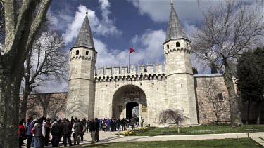 Topkapi Palace Main Entrance, Sultanahmet, Istanbul, Turkey