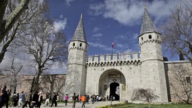 Topkapi Palace Main Entrance, Sultanahmet, Istanbul, Turkey