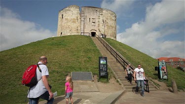 Cliffords Tower, York, North Yorkshire, England