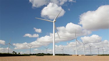 Windfarm, Lissett Airfield Wind Farm, England