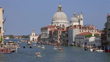Santa Maria Della Salute & Grand Canal, Venice, Italy