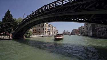 Ponte Accademia & Passenger Ferry, Venice, Italy