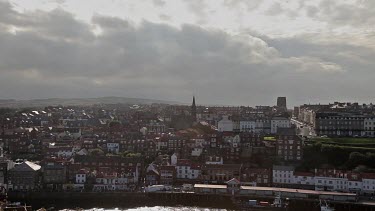 North Side Of Town, Whitby, North Yorkshire, England
