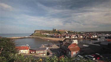 East Cliff, Beach & Harbour, Whitby, North Yorkshire, England