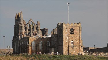 Abbey & St. Mary'S Church, Whitby, North Yorkshire, England