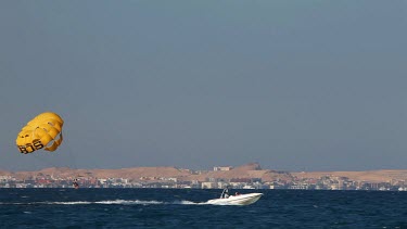 Paracending On Red Sea, Hurghada, Egypt