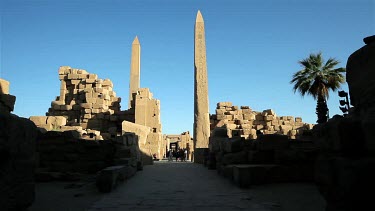 Obelisk Of Tuthmosis & Queen Hapshetsut, Temple Of Amun, Karnak, Luxor, Egypt