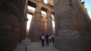 Great Hypostyle Hall Columns In Precinct, Temple Of Amun, Karnak, Luxor, Egypt