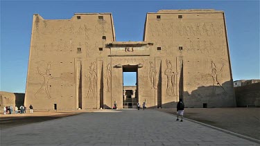 Pylon Of The Temple Of Horus, Edfu, Egypt, North Africa